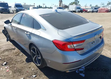 2019 Honda Accord Sport из США, поврежденный, VIN 1HGCV1F34KA043793